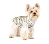 Sheet Music,Cotton Sleeveless Pet T-Shirt Soft Stretchy Puppy Breathable Vest,S
