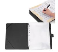 Sheet Music Folder, A4 3 Ring Universal Choir Folder for Sheets with Elastic Corner Straps & Page Numbers, 8.5 X 11 Inch Piano Music Binder for Choral Band Orchestra Students