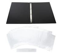 Sheet Music Folder, A4 Size Piano Score Binder Detachable 4 Page Expand Paper File Storage Holder Double Side Writable Choir Folder for Holding Sheet Music Storing Files