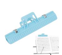 Sheet Music Holder Portable Universal Sheet Music Clips Page Marker Clips