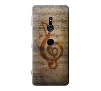 Sheet Music Notes Case Cover For Sony Xperia XZ3