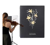 Sheet Music Organizer - A4 Presentation Folder for Paper Documents, Piano Sheet Music Page Holder | Optimized and Easily Accessible Interpretation Angle for Orchestras