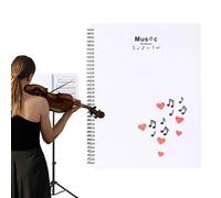 Sheet Music Organizer: A4 Presentation Folder for Paper Documents, Piano Sheet Music Page Holder, Useful and Practical for Orchestras, Young Adult Artists
