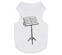 'Sheet Music' Pet Dog/Cat T-Shirt (PT00122791)