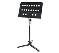 Sheet Music Stand Adjustable Height Music Holder Folding Metal Sheet Music Stands For Home Church Concert Book Stand Music Stand Portable(Black-1)