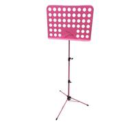 Sheet Music Stand Adjustable Portable Folding Tripod Multifunctional Music Stand Music Bookshelf Music Stand Portable(Pink)