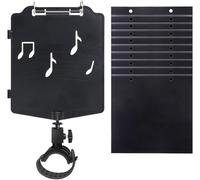 Sheet Music Stand | Adjustable Portable Heavy Duty Large Capacity Rack | Flute Playing Music Book Stand,for Violin, Piano, Guitar, Trumpet, Clarinet, Bass Drum Durable and clever