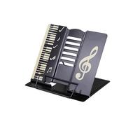 Sheet Music Stand, Desktop Music Stand, 6-level Adjustable Angle, Suitable for Piano Practice and Performance(Color-2)