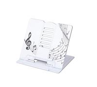 Sheet Music Stand, Desktop Music Stand, 6-level Adjustable Angle, Suitable for Piano Practice and Performance(Color-1)