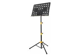 Sheet Music Stand Heavy Duty Foldable Sheet Music Stand Height Adjustable with Carrying Bag Waterproof Book Clip Holder Bracket