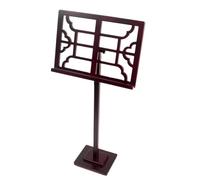 Sheet Music Stand Heavy Wooden Music Stands Portable Music Holder Adjustable Angle Sheet For Studio Concert Music Stand Portable