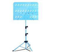 Sheet Music Stand Portable Music Stands Adjustable Height Music Holder Metal Sheet Music Stands Music Stand Portable(Blue)
