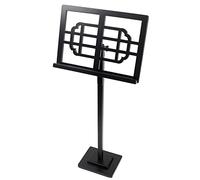 Sheet Music Stand Professional Sturdy, Wood Projectors Book Holder, Band Performance Studios Office, Vintage Style(Black)