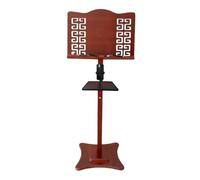 Sheet Music Stand Retro Hollow Music Stand Folding Sheet Music Stand Portable With Carry Bag For Guitar Music Stand Portable