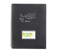 Sheet musicFolder - Spiral Display Binder, A4 musicFile, 12.4x9.5x0.79in Professional Page Organizer | Piano Sheet Holder for Choirs Orchestras Students Musicians, Practice Performance Classroom Use