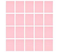 Sheet Protector Paper Binding Cover Matte Translucent A4 30 Holes PP Plastic Presentation Covers for Notebook Report 20Pcs (Pink)