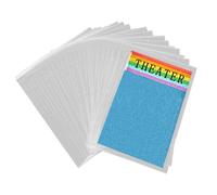 Sheet Protectors for Broadway Play Program and Theater Programs - 35 Custom Sheet Protectors Fits The 5.5x8.5 Inch Show-Bills, Sleeves with Holes for Binder
