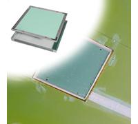 Sheetrock Access/Inspection Panel, Plumbing Inspection Door Faceplate Removable, Ceiling Service Panel Spring Loaded for Bathroom Ceilings/Exhaust System Access(55cm/22in x 60cm/24in)
