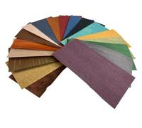 Sheets Dyed Maple Veneer 18 Sheets Real Wood Veneer Sheets Dyed Maple Veneer for Crafts Model Making Marquetry Various Wood Types Thin Natural Wood Panel