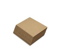 Sheets Nature-eco Kraft Paper DIn A6 10,5 x 14,8 cm Kraft Cardboard 380 g Stable, Extra Strong, Creative Paper Cardboard, Exclusive Quality, Recycled Paper, Elegant Solid Look (50x 10,5 x 14,8 cm)