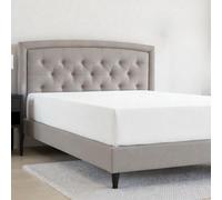 Sheets Stargazer Egyptian Cotton California King Fitted Sheet Only 800 Thread Count Sateen Weave, 18 Inch Deep Pocket, Soft, Breathable & Cooling Fitted Sheet, White