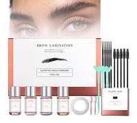 SHEEYOON Eyebrow Lamination Kit, Professional Brow Lift Kit, DIY 3D Eyebrow Perm for Natural Trendy Shaping Brow, Long Lasting 8 weeks