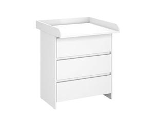Shefa 820 Baby Changing Table with Drawers - Nursery Changing Unit, Infant Dresser Organizer, Baby Furniture Storage Chest, Newborn Changing Station for Nursery Room