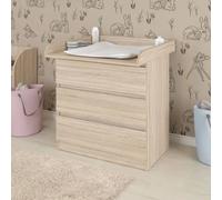 Shefa Kids 800 Universal Dresser Baby Changing Top - Oak