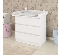 Shefa Kids 800 Universal Changing Top Compatible with Dressers Malm, Hemnes and Nordli Series, White