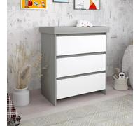 Shefa Kids 880 Baby Changing Unit - Grey/White