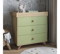 Shefa Kids 890 Changing Dresser - Pistachio Green