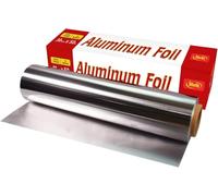 Shefa Tin Foil 30mm x 50m - Aluminium Roll for Cooking, Catering & Food Preparation, Heavy Duty Kitchen Foil - Thick & Durable, Recyclable Tinfoil (30cm X 50m, 12 Pack)