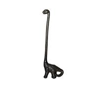 Sheff Dinosaur Cast Iron Paper Towel Holder - Sturdy and Functional - Cute Dinosaur Bathroom Decor - Dino Antique Rustic Décor Home Stand - Toilet Paper Stand by Store