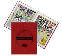 Sheff Utd Newspaper Headlines Football Book - Gift (LAST MINUTE GIFT) Approx A3 in size - CONTENT UP TO 2023 - Fast Delivery! Buy NOW and PERSONALISE LATER! (Sheff Utd 2023)