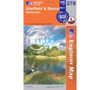 Sheffield and Barnsley: Sheet 278 (OS Explorer Map Active)