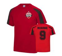 Sheffield United FC Junior Oli Mcburnie Sports Training Jersey in Red | Size: 9-11 Years Sheffield United FC Red 9-11 Years