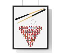 Sheffield United Poster - Sheffield United Print, Sheffield United Retro, Sheffield United Kits, Sheffield United Snooker Balls (9 x 11 inches (Vertical))