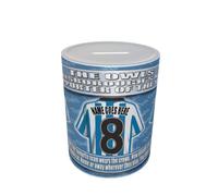 Sheffield Wed Personalised Football Shirt Ceramic Money Box Gift