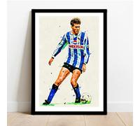 Sheffield Wednesday - Chris Waddle - Framed Football Art Print