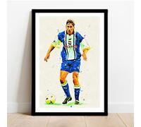 Sheffield Wednesday David Hirst Framed Art Print