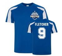 Sheffield Wednesday FC Junior Steven Fletcher Sports Training Jersey in Blue | Size: 7-8 Years Sheffield Wednesday FC Blue 7-8 Years