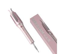 SHEGLAM Automatic Curling Iron with Ceramic Coating, 3 Temperature Levels (170-210°C), Quick Heating Self Rotating Curler for Hair Styling (Pink, 19mm)