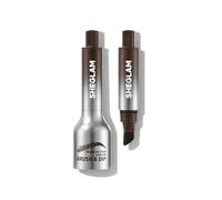 SHEGLAM Brow-Fection Angled Brush & Dip Upgraded Microblading Eyebrow Pen Long Lasting Waterproof Easy To Color-Chocolate