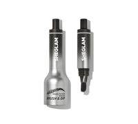 SHEGLAM Brow-Fection Angled Brush & Dip Upgraded Microblading Eyebrow Pen Long Lasting Waterproof Easy To Color-Charcoal