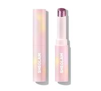 SHEGLAM Crystal Jelly Glaze Eye Shadow Stick Eyeliner Brightener Pencil with Brush Easy to Blend Long Lasting Shimmer-Violet Crush