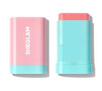 SHEGLAM Glass Glow Blush Stick Cream for Cheek and Lip, Waterproof Hydrating Tinted Solid Moisturizer Blendable Natural Grow Nude Face Blush Makeup-Pink Lemonade