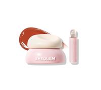 SHEGLAM Hydra Jelly Pocket Lip Jam Hydrating Nourishing Lip Gloss Moisturizing Lip Makeup-Apricot Pop