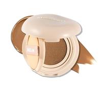 SHEGLAM Lock & Go Long-Lasting Cushion Foundation Soft Matte Weightless Waterproof for Flawless Base Makeup-Cashew