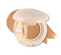 SHEGLAM Lock & Go Long-Lasting Cushion Foundation Soft Matte Weightless Waterproof for Flawless Base Makeup-Wheat