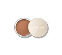 SHEGLAM Silk Haze Cream Bronzer Blendable Cream Makeup with a Lightweight Formula - Customizable Face Makeup for a Natural, Sun-Kissed Glow Long Lasting-Caramel